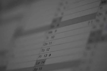 Wall calendar.