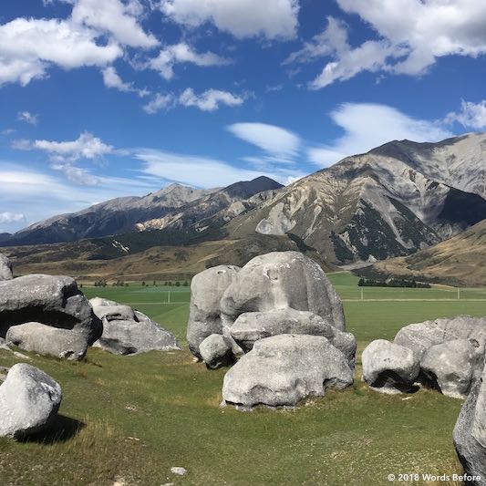 Castle Hill near Arthurs pass, New Zealand